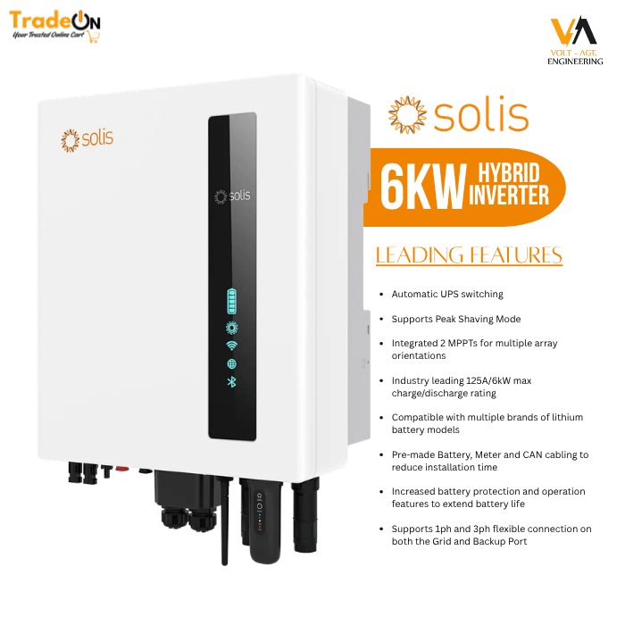 Solis 6kw Single Phase Hybrid Inverter